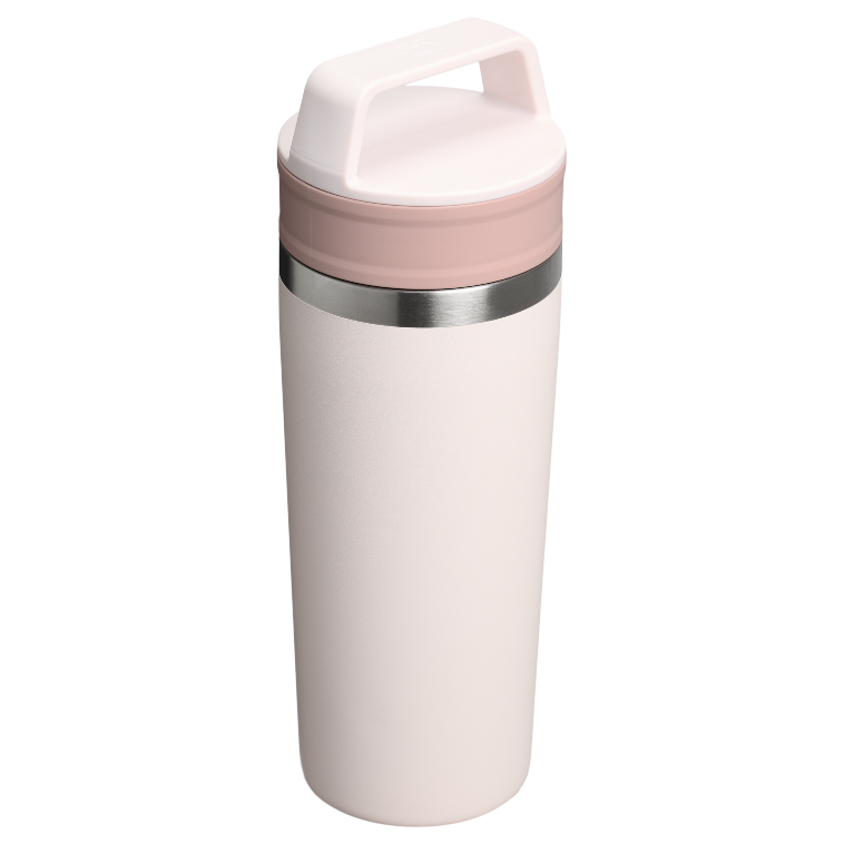 Stanley 1913 The Café-To-Go Travel Mug 16 OZ in Rose Quartz | Back View