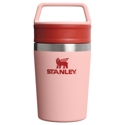 Stanley 1913 The Café-To-Go Travel Mug 8 OZ in Peach Rose | Front View