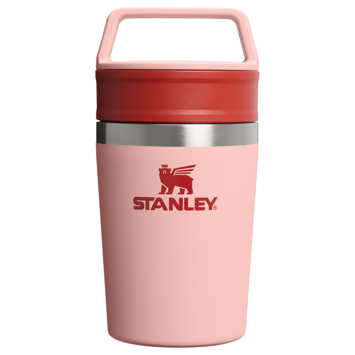 Stanley 1913 The Café-To-Go Travel Mug 8 OZ in Peach Rose | Front View