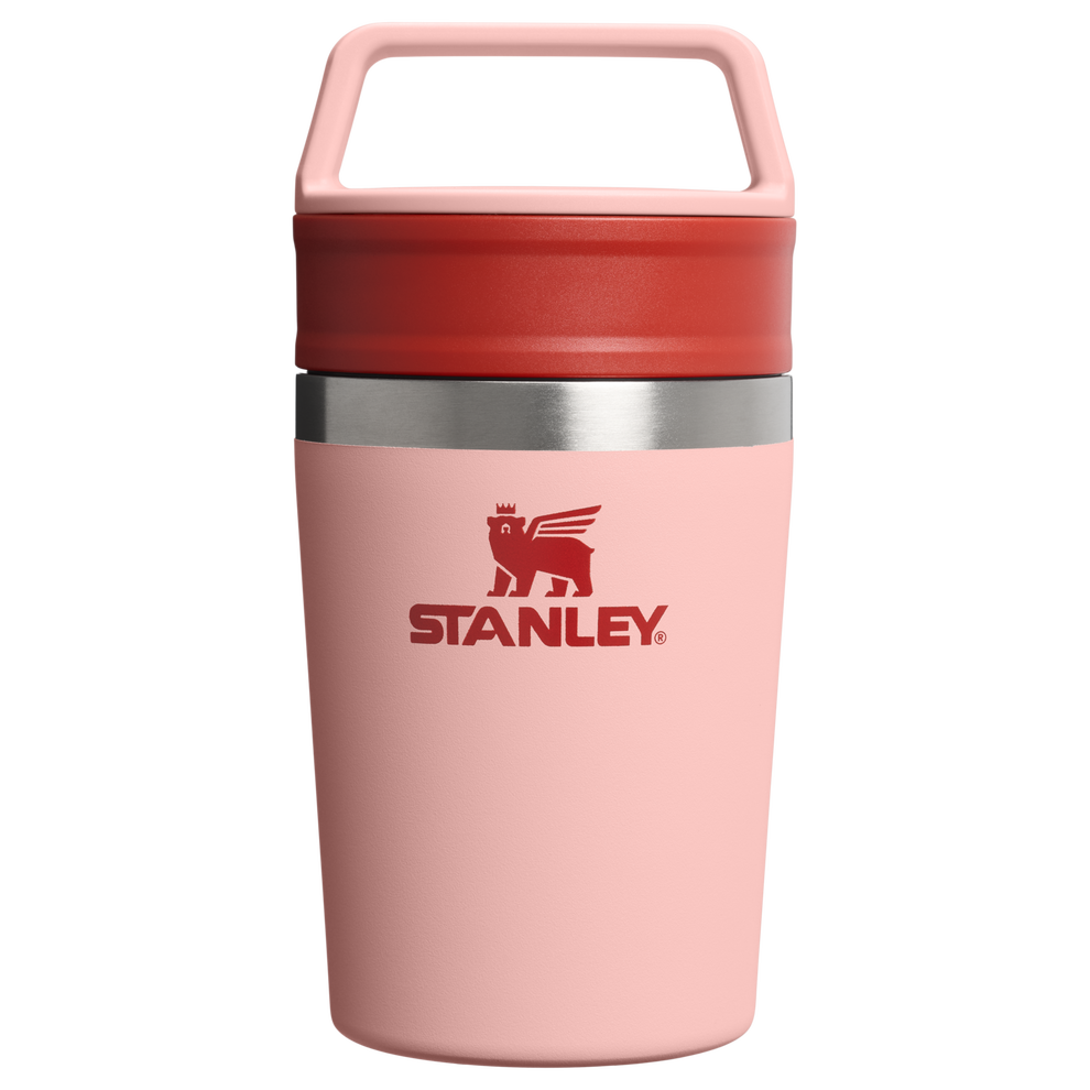 Stanley 1913 The Café-To-Go Travel Mug 8 OZ in Peach Rose | Front View