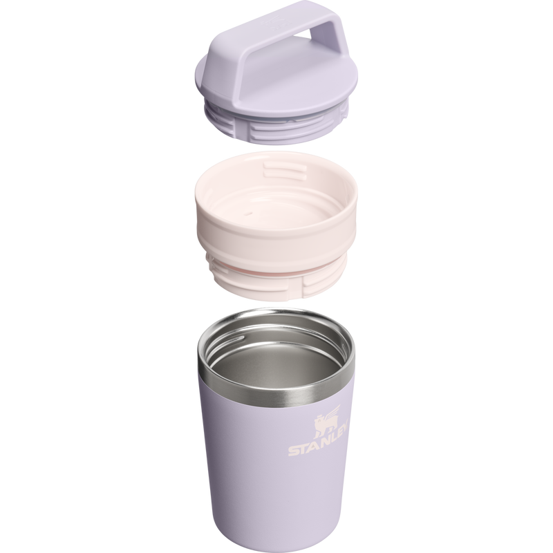 Stanley 1913 The Café-To-Go Travel Mug 8 OZ in Purple Dust | Cross Section View