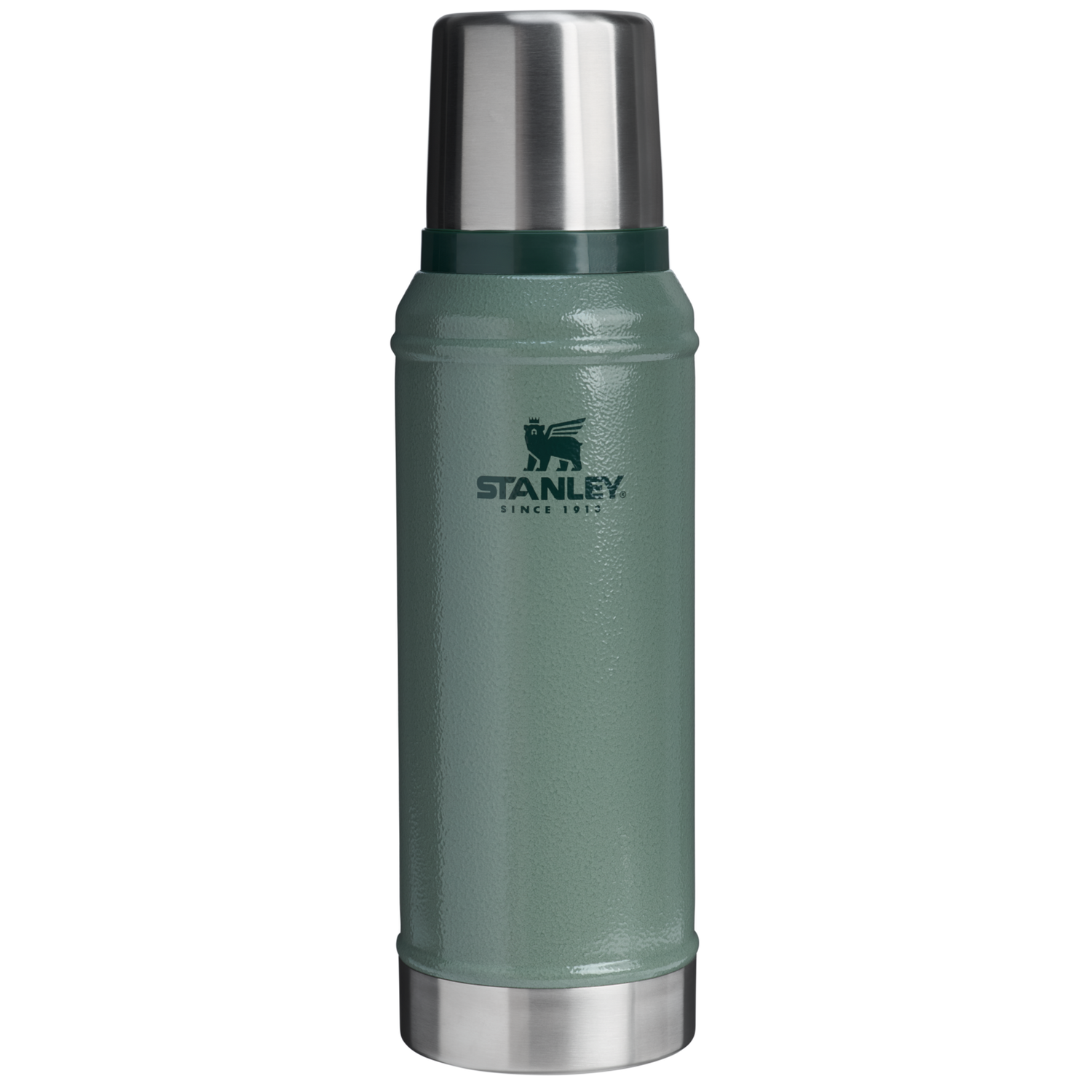 Stanley 1913 Classic Legendary Bottle 1.0 QT in Hammertone Green | View 1