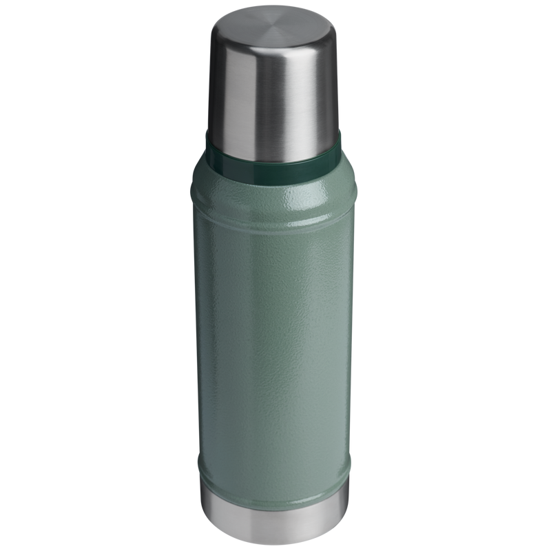 Stanley 1913 Classic Legendary Bottle 1.0 QT in Hammertone Green | Back View