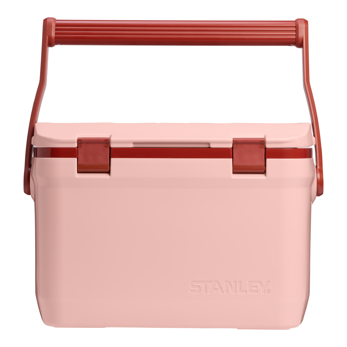 Stanley 1913 The Easy Carry Outdoor Cooler 16 QT in Peach Rose | Front View