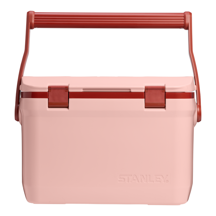 Stanley 1913 The Easy Carry Outdoor Cooler 16 QT in Peach Rose | Front View