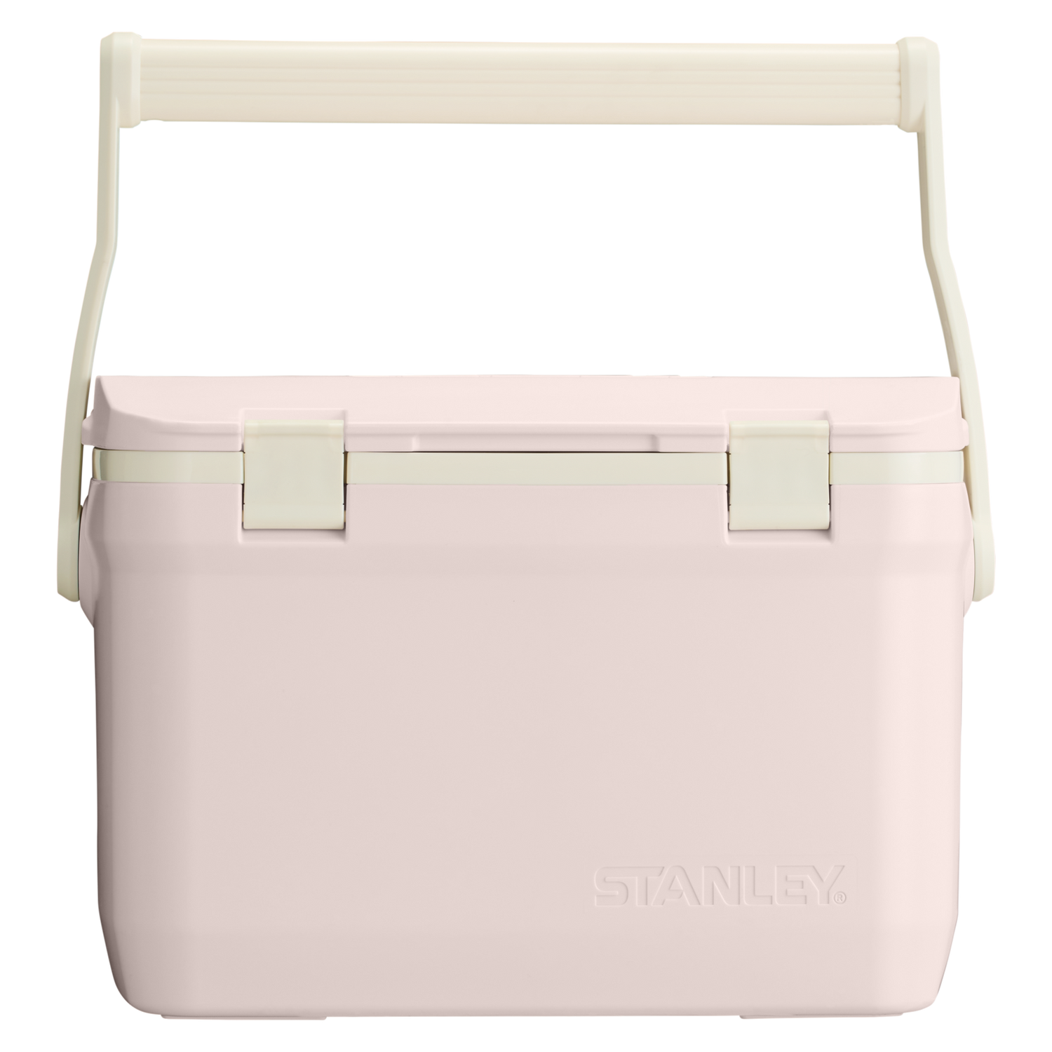 Stanley 1913 The Easy Carry Outdoor Cooler 16 QT in Rose Quartz | Front View