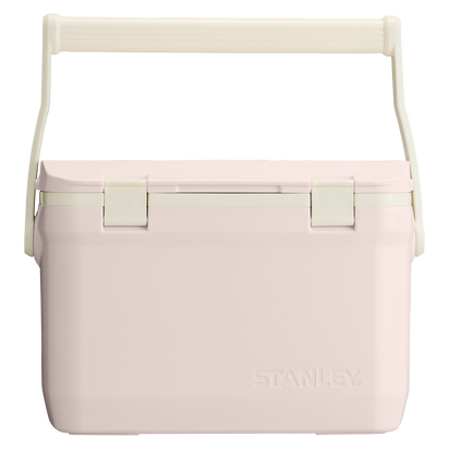 Stanley 1913 The Easy Carry Outdoor Cooler 16 QT in Rose Quartz | Front View