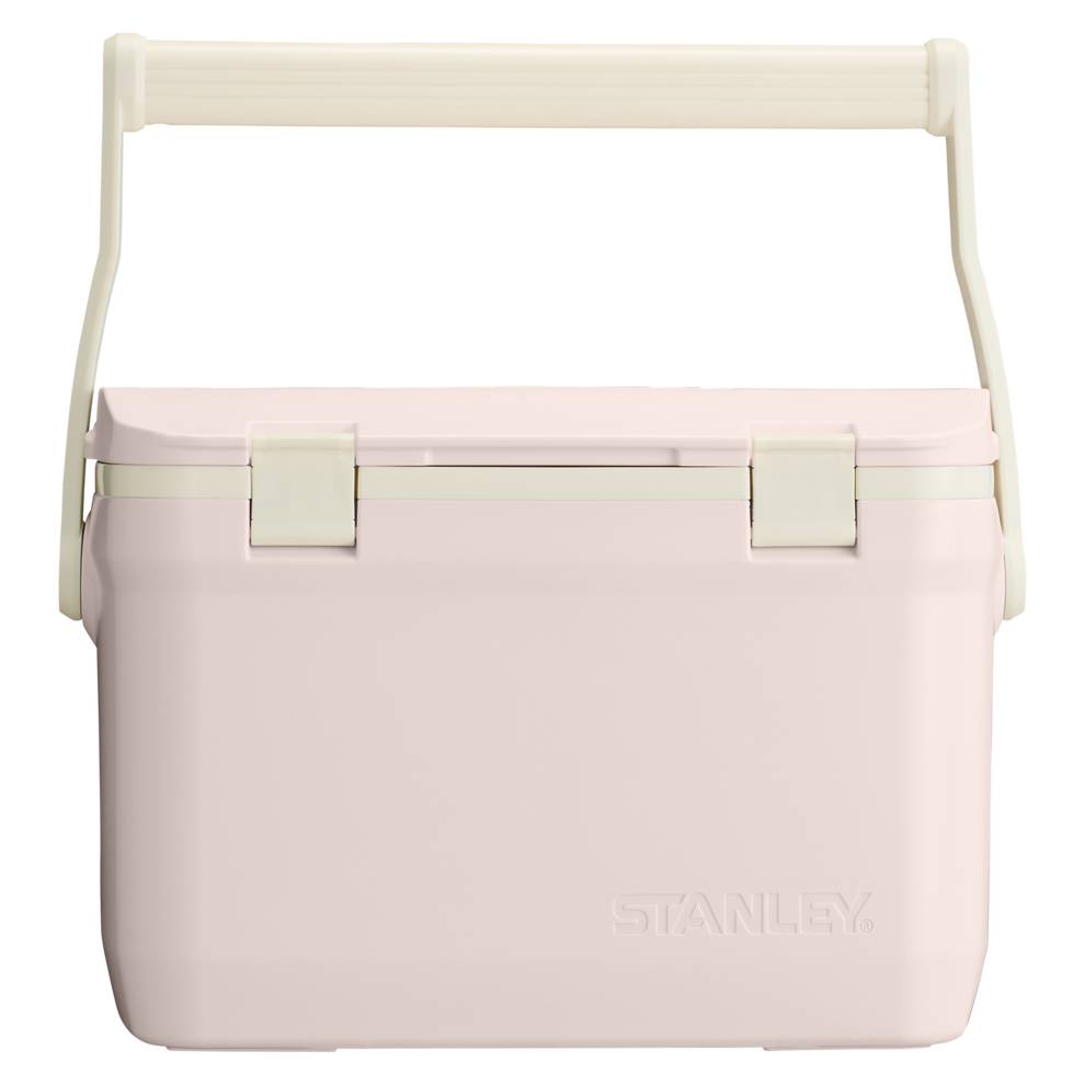 Stanley 1913 The Easy Carry Outdoor Cooler 16 QT in Rose Quartz | Front View