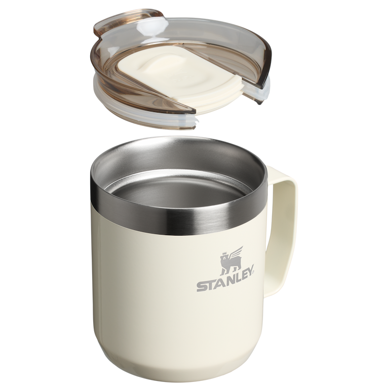Stanley 1913 Classic Legendary Camp Mug 12 OZ in Cream Gloss | View 2