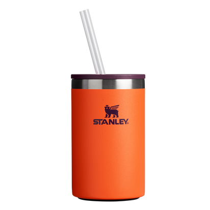 Stanley 1913 The Everyday Can Cooler Cup 10 OZ in Tigerlily | Front View