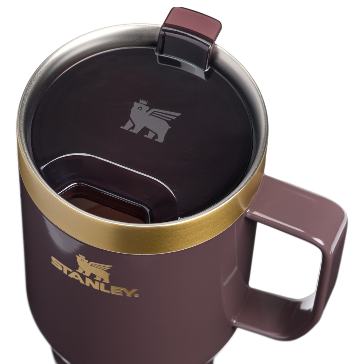 Stanley 1913 Everyday Suburban Mug 24 oz Spring Reset Collection in Fig Gloss | Front View