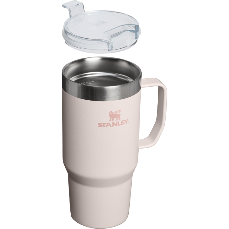 Stanley 1913 The Everyday Suburban Mug 24 OZ in Rose Quartz | Cross Section View