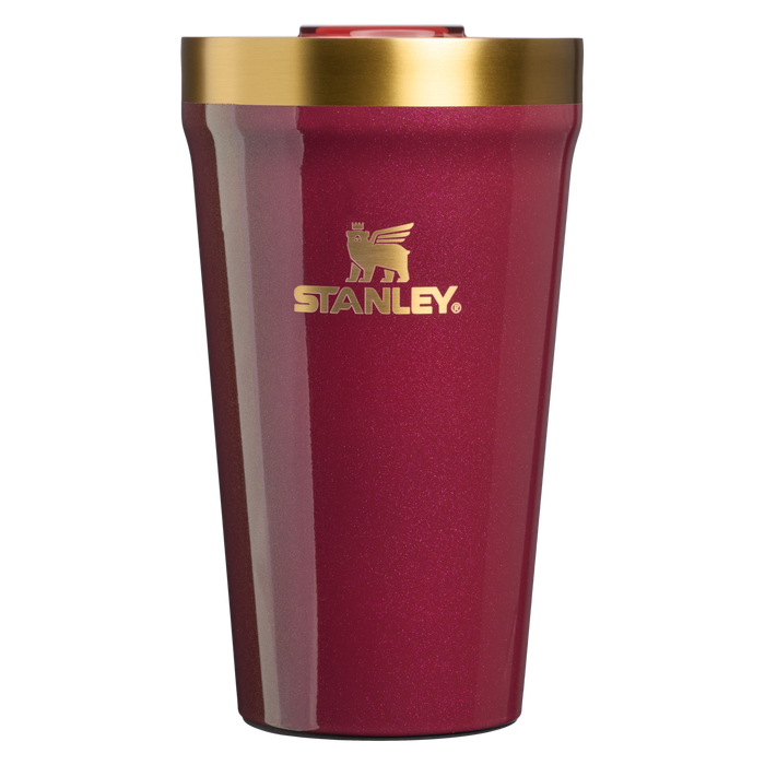 Stanley 1913 Halloween Everyday Tumbler 16 oz in Bordeaux Shimmer | Front View