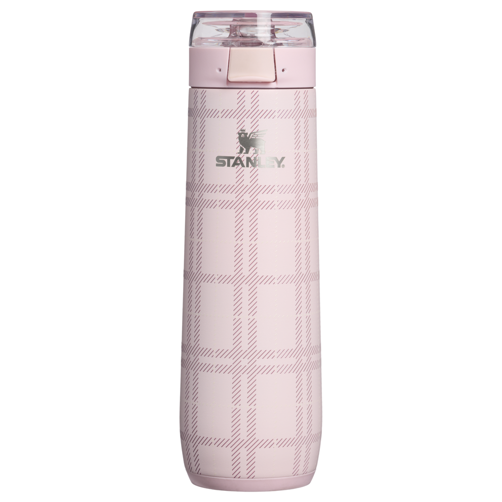 Stanley 1913 The Flowstate™ Spring Water Bottle20 oz Spring Reset Collection in Blossom Plaid | Front View