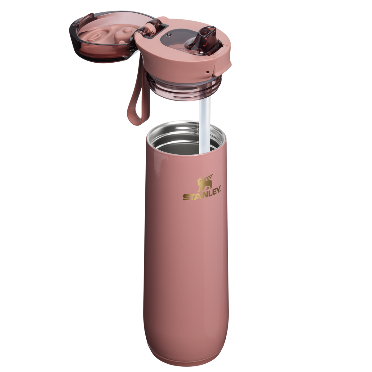 Stanley 1913 The Flowstate™ Spring Water Bottle20 oz Spring Reset Collection in Moab Gloss | Cross Section View