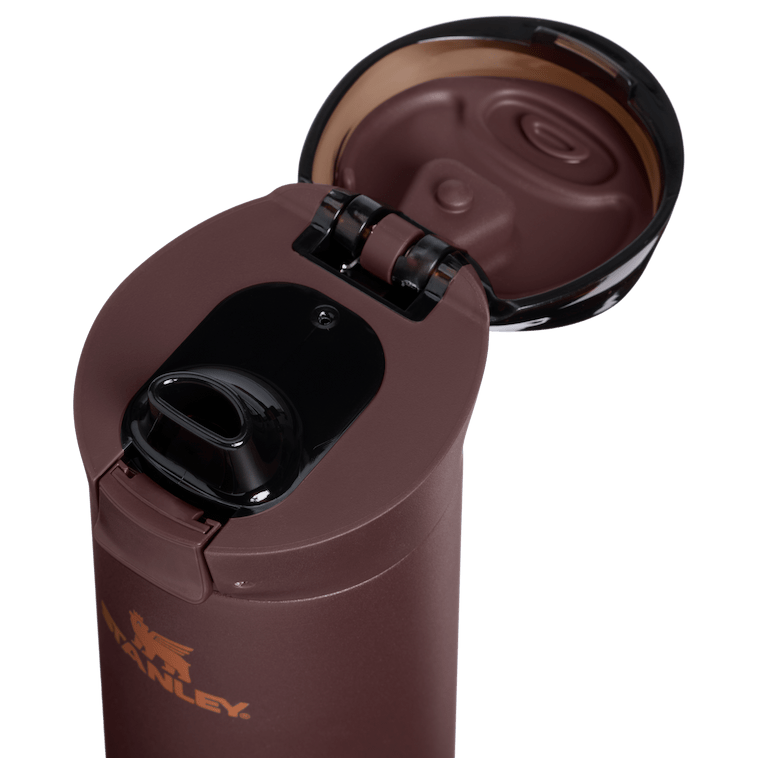 Stanley 1913 The Flowstate™ Spring Bottle 20 OZ in Coffee | Lid Detailed View
