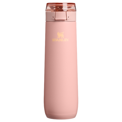 Stanley 1913 The Flowstate™ Spring Bottle 20 OZ in Peach Rose | Front View