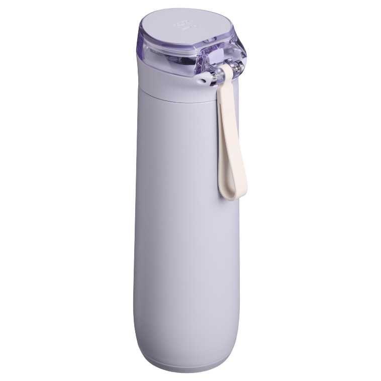 Stanley 1913 The Flowstate™ Spring Bottle 20 OZ in Purple Dust | Back View