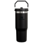 The IceFlow™ Flip Straw Tumbler 2.0 | 30 OZ - Black 2.0  - Stanley AU