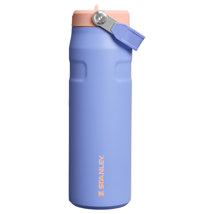 The IceFlow™ Bottle with Flip Straw Lid | 24 OZ - Hydrangea Creamsicle - Stanley AU