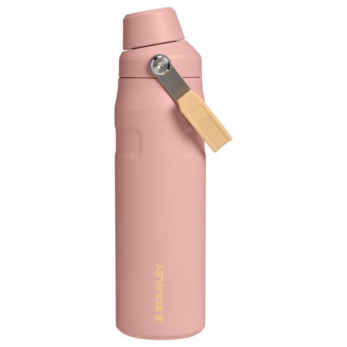 Stanley 1913 IceFlow™ Bottle with Fast Flow Lid 24 OZ in Peach Rose | Front View