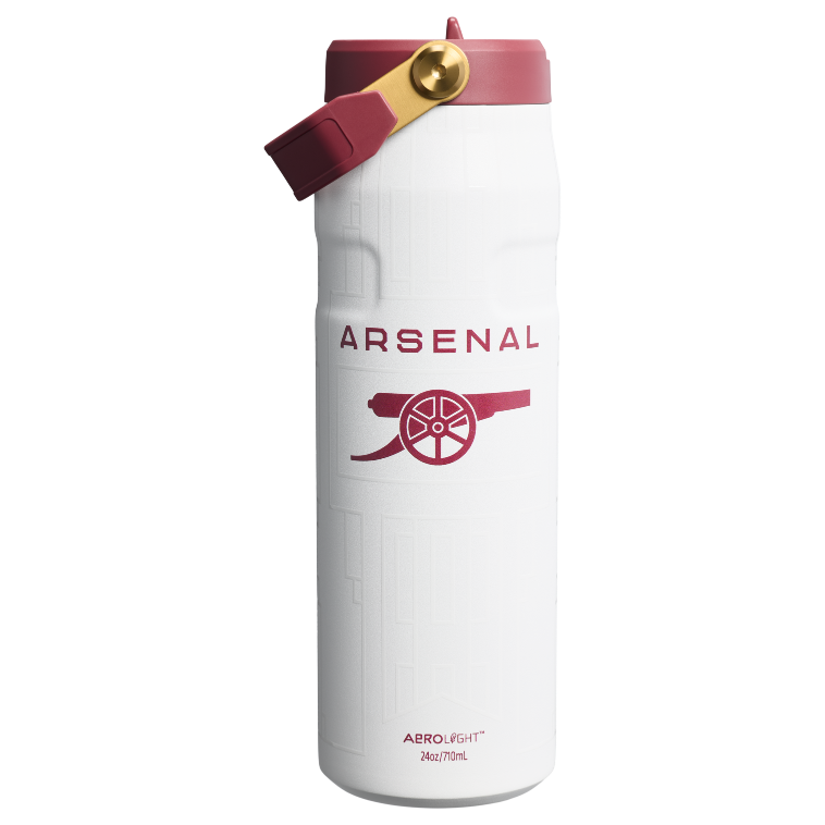 Stanley 1913 Stanley 1913 x Arsenal IceFlow™ Bottle Flip Straw 2.0 in Homage | Back View
