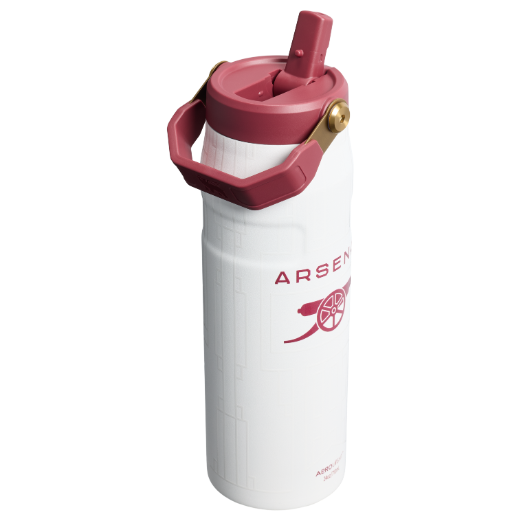 Stanley 1913 Stanley 1913 x Arsenal IceFlow™ Bottle Flip Straw 2.0 in Homage | Back View