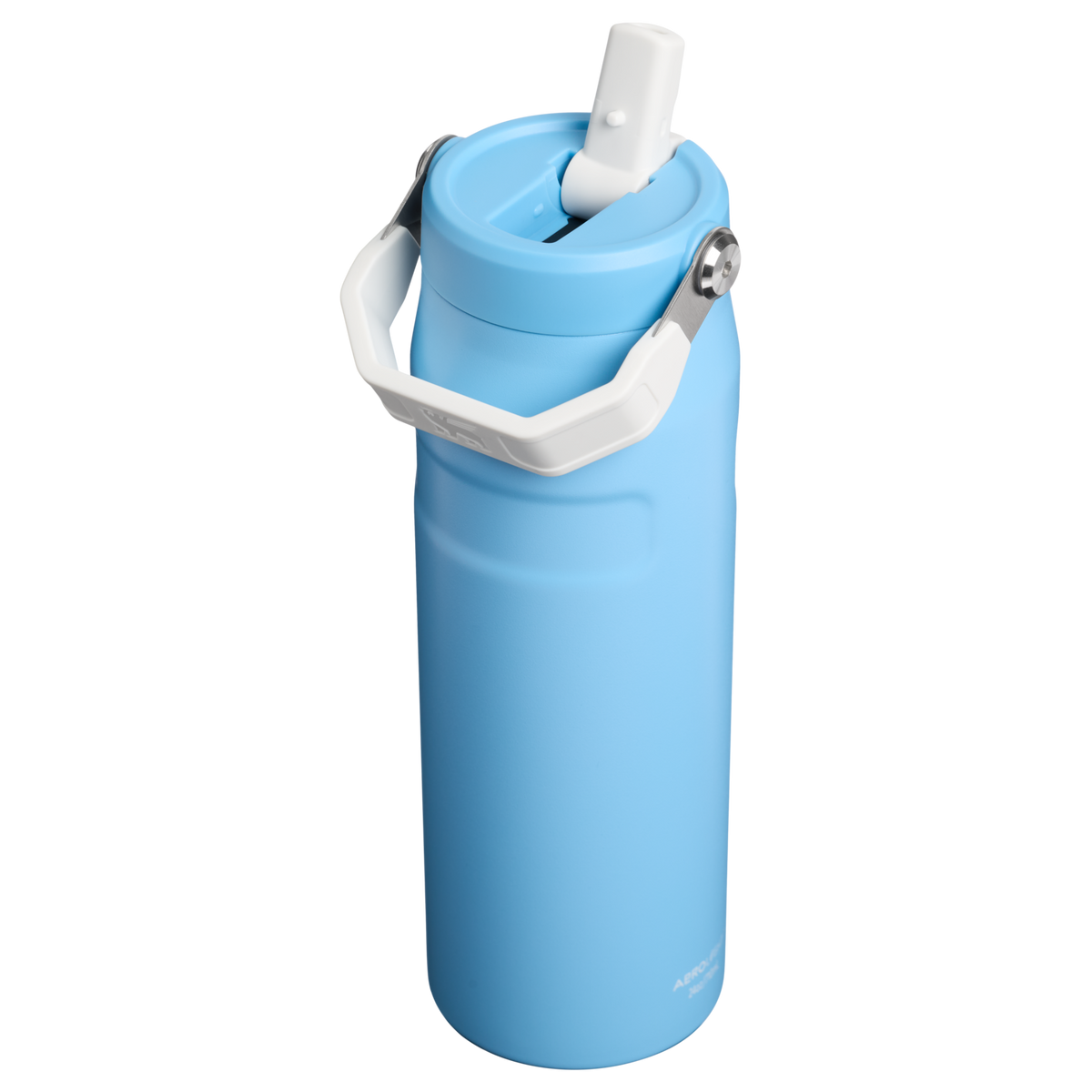 Stanley 1913 Country Collection IceFlow™ Aerolight Flip Straw Bottle 24 OZ in Team Light Blue White | Back View