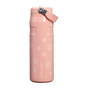 Swatch for Stanley 1913 The IceFlow™ Bottle with Flip Straw Lid 24 OZ in Sorbet Daisies | Front View