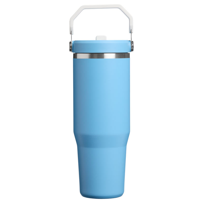 Stanley 1913 Country Collection IceFlow™ Tumbler 30 OZ in Team Light Blue White | Back View