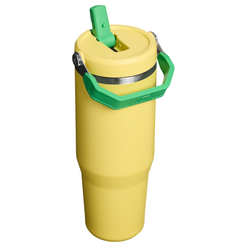 Stanley 1913 Country Collection IceFlow™ Tumbler 30 OZ in Team Yellow Green | Back View