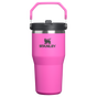 Swatch for Stanley 1913 The IceFlow™ Flip Straw Tumbler 2.0 20 OZ in Hot Pink | Front View