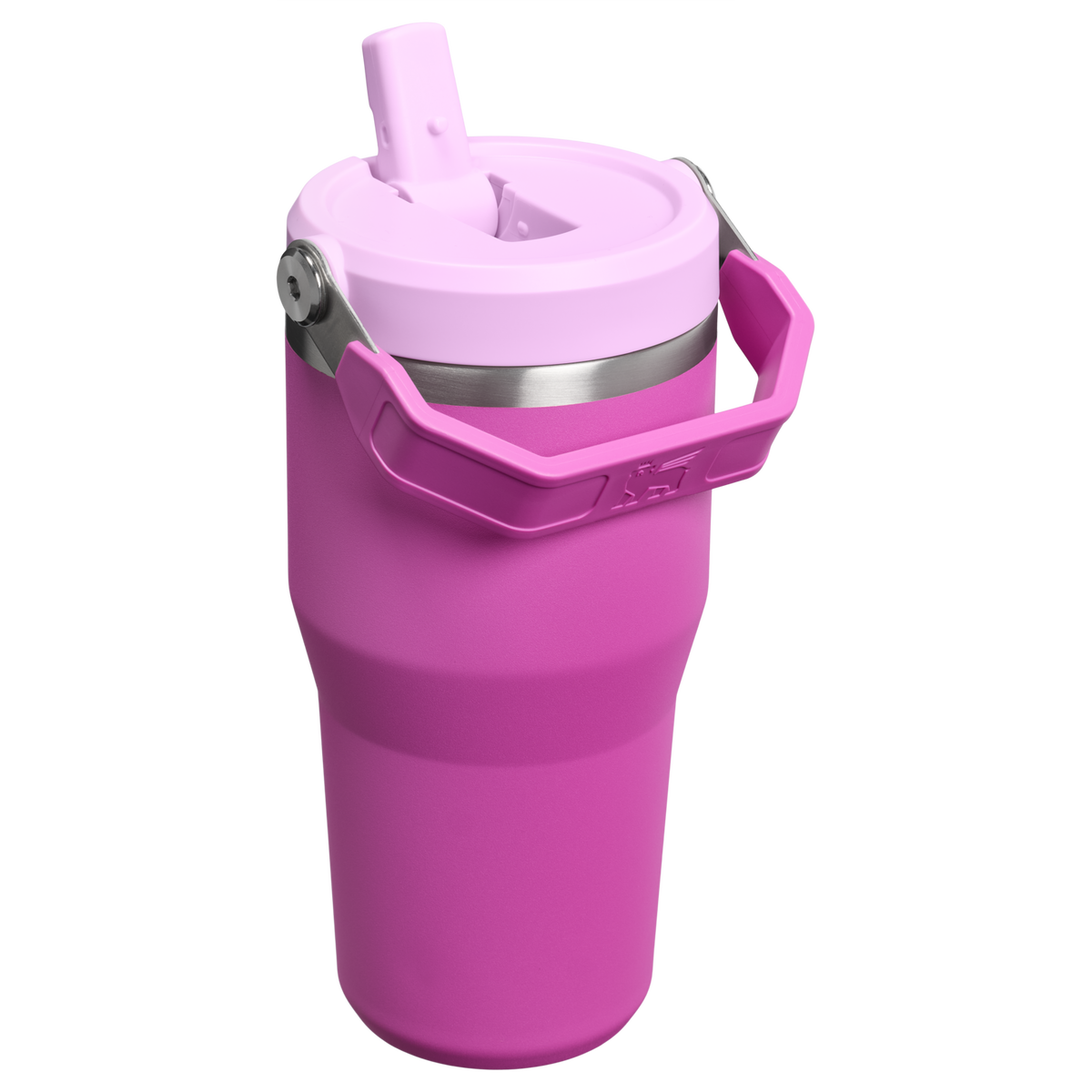 Stanley 1913 The IceFlow™ Flip Straw Tumbler 2.0 20 OZ in Dark Blossom | Back View