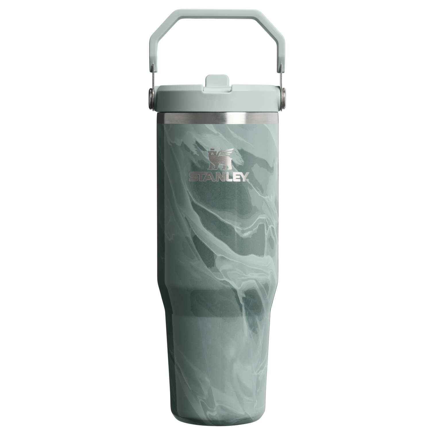 The IceFlow™ Flip Straw Tumbler | 30 OZ | Marble Collection
