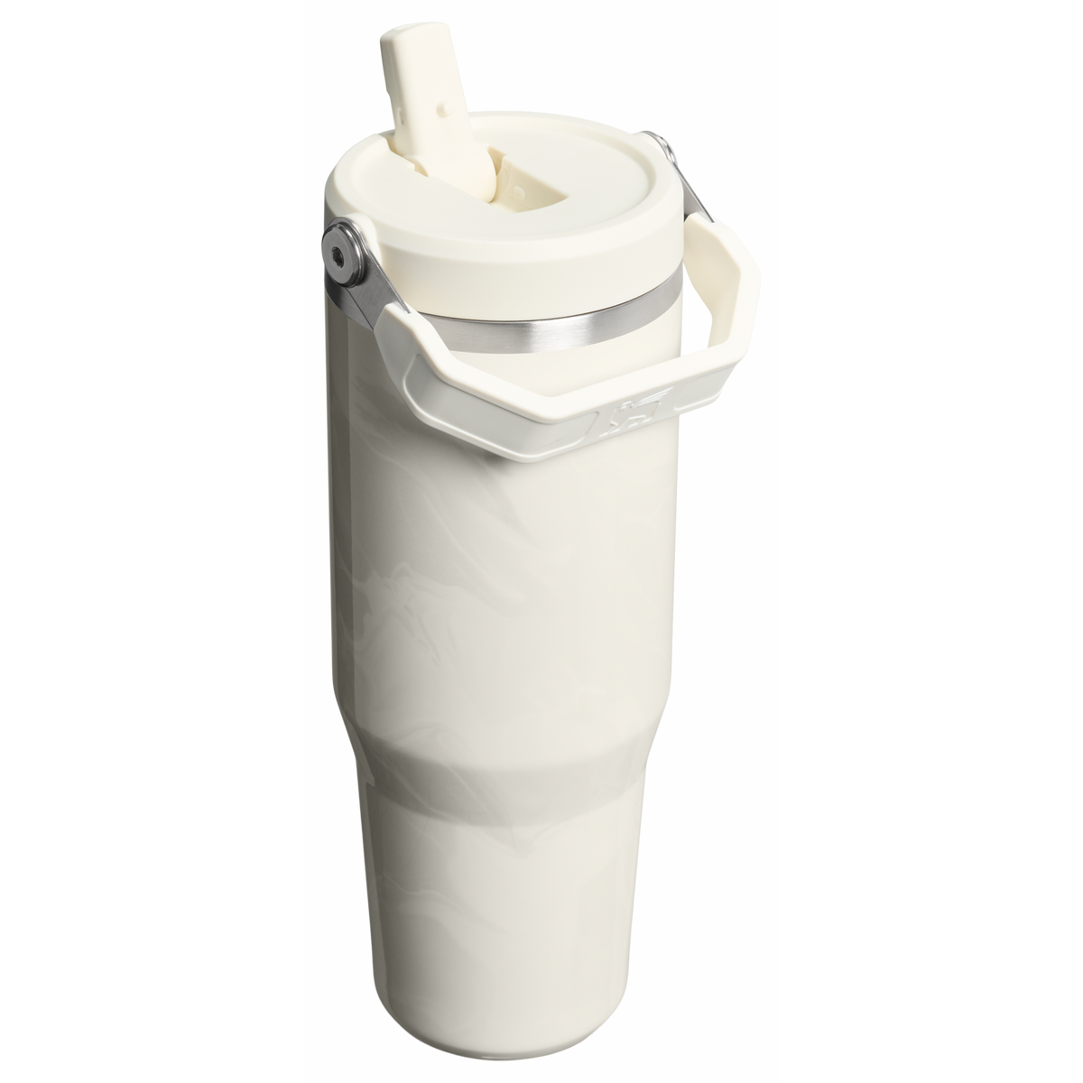 Stanley 1913 The IceFlow™ Flip Straw Tumbler 30 OZ Marble Collection in Calcite Calacatta | Back View