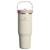 The IceFlow™ Flip Straw Tumbler 2.0 | 30 OZ - Cream - Stanley AU