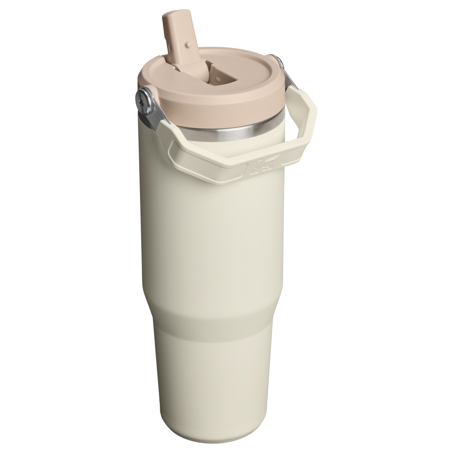 The IceFlow™ Flip Straw Tumbler 2.0 | 30 OZ - Cream - Stanley AU
