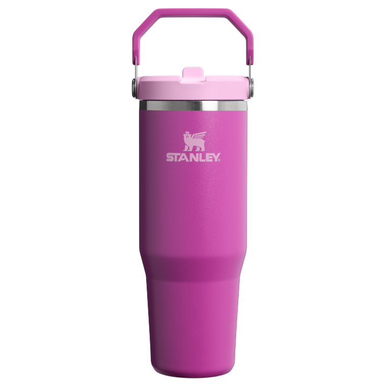 Stanley 1913 The IceFlow™ Flip Straw Tumbler 2.0 30 OZ in Dark Blossom | Front View