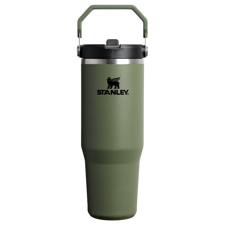 The IceFlow™ Flip Straw Tumbler 2.0 | 30 OZ - Dried Pine - Stanley AU