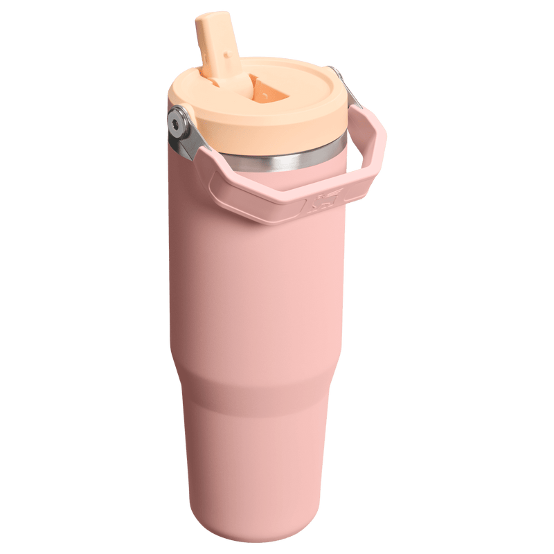 Stanley 1913 The IceFlow™ Flip Straw Tumbler 2.0 30 OZ in Peach Rose | Back View