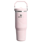 Swatch for Stanley 1913 The IceFlow™ Flip Straw Tumbler 30 OZ Marble Collection in Pink Amethyst Calacatta