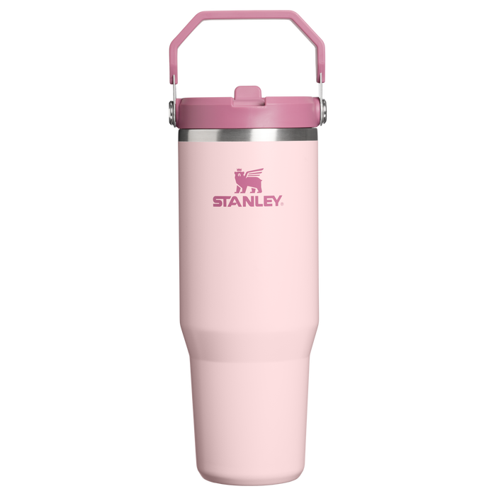 Stanley 1913 IceFlow Flip Straw Tumbler Sundown Collection 30 oz in Pink Dogwood Western | Front View