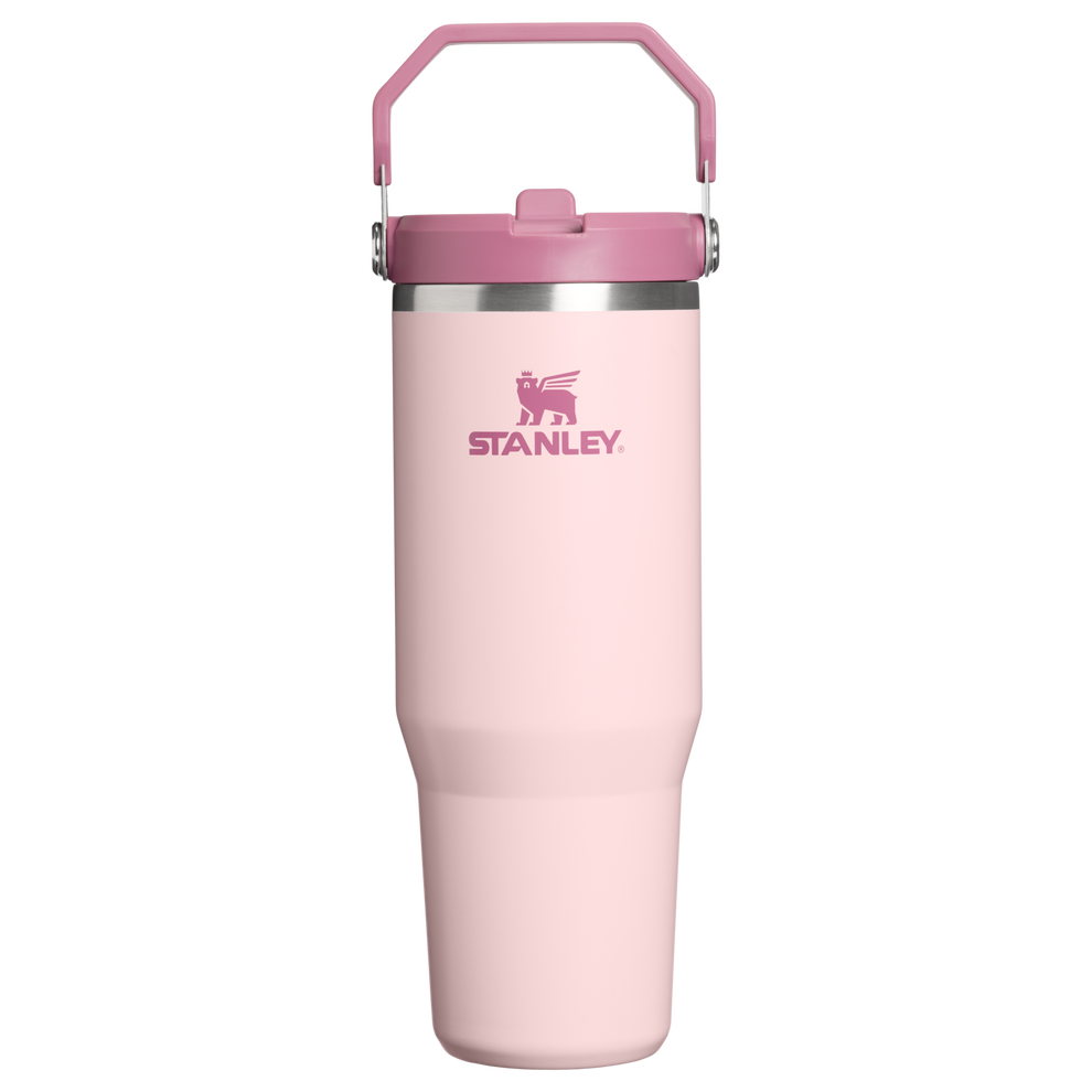 Stanley 1913 IceFlow Flip Straw Tumbler Sundown Collection 30 oz in Pink Dogwood Western | Front View