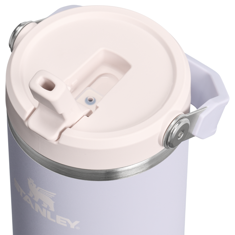 Stanley 1913 The IceFlow™ Flip Straw Tumbler 2.0 30 OZ in Purple Dust | Lid Detailed View