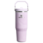Swatch for Stanley 1913 The IceFlow™ Flip Straw Tumbler 30 OZ Marble Collection in Soft Amethyst Calacatta
