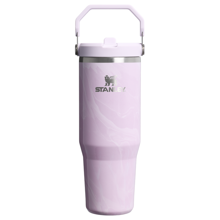 Stanley 1913 The IceFlow™ Flip Straw Tumbler 30 OZ Marble Collection in Soft Amethyst Calacatta