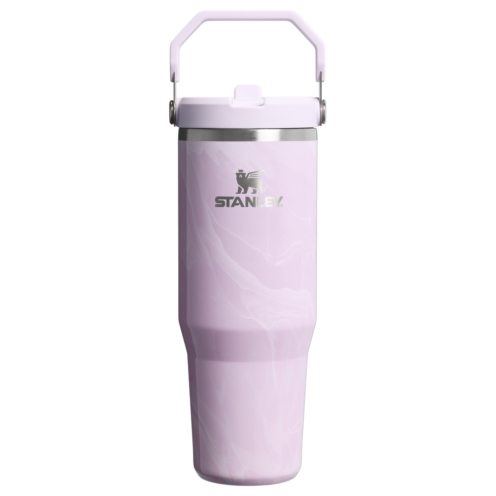 Stanley 1913 The IceFlow™ Flip Straw Tumbler 30 OZ Marble Collection in Soft Amethyst Calacatta