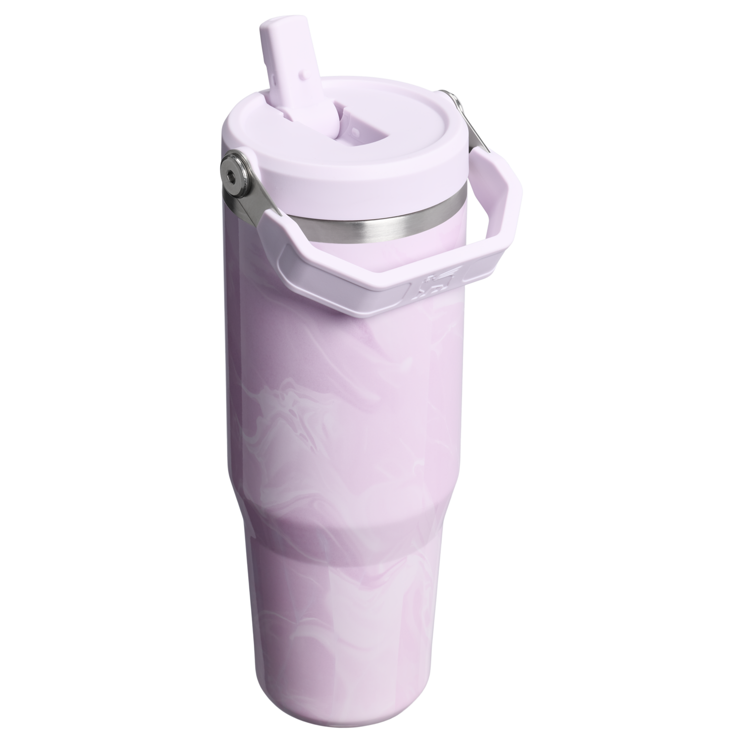 Stanley 1913 The IceFlow™ Flip Straw Tumbler 30 OZ Marble Collection in Soft Amethyst Calacatta | View 1