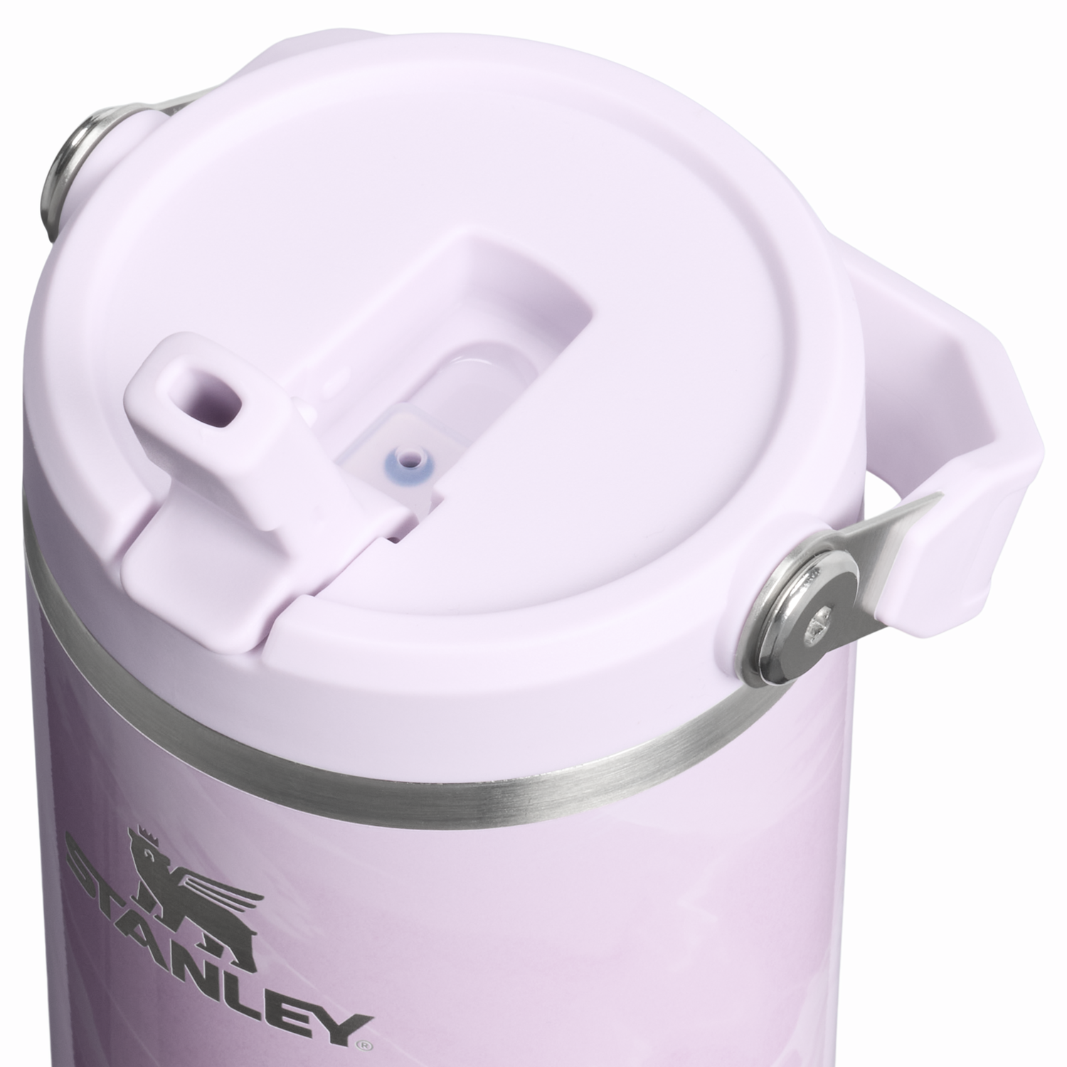 Stanley 1913 The IceFlow™ Flip Straw Tumbler 30 OZ Marble Collection in Soft Amethyst Calacatta | View 2