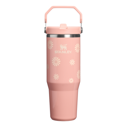 Stanley 1913 The IceFlow™ Flip Straw Tumbler 30 OZ Wild and Free Collection in Sorbet Daisies | Front View